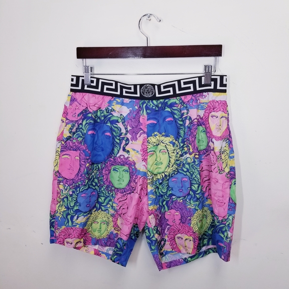 Versace Pink and Black Beachwear - Picture 1 of 3